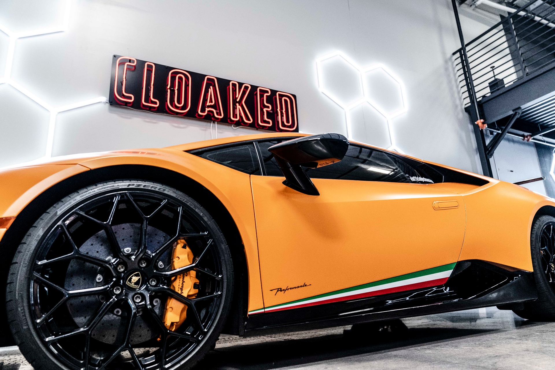 Full Front Clear Bra — Lamborghini Performante
