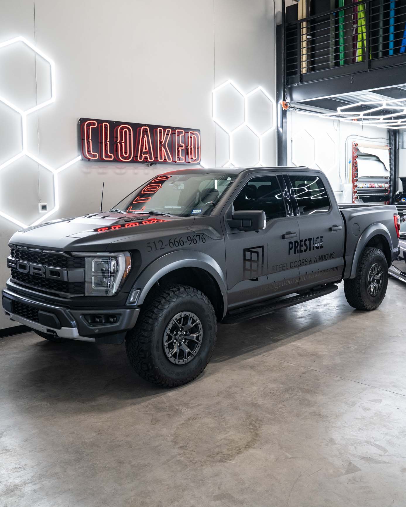 Partial Front Clear Bra — Ford F-150 Raptor